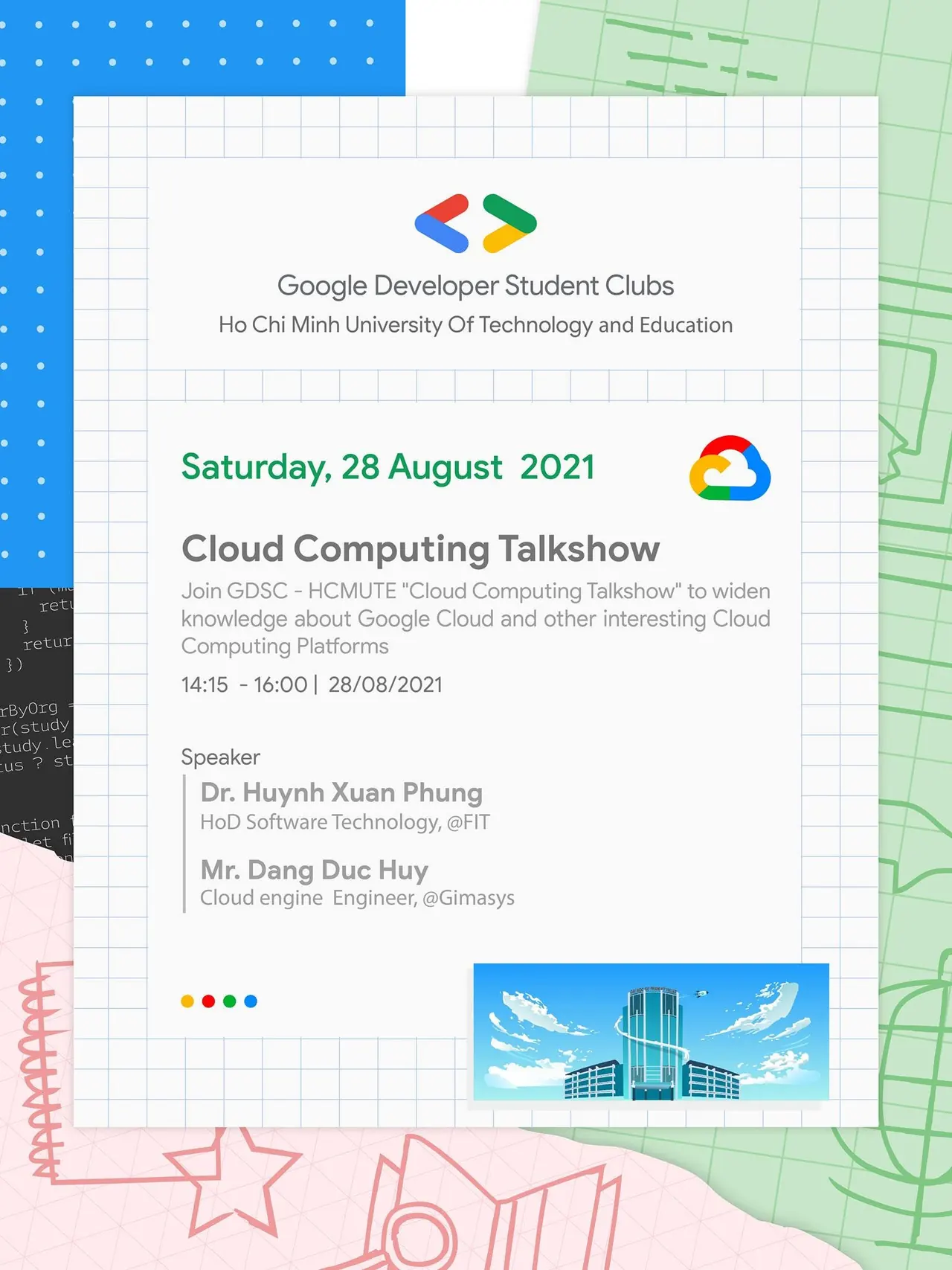 Talkshow Cloud computing | GDSC - HCMUTE
