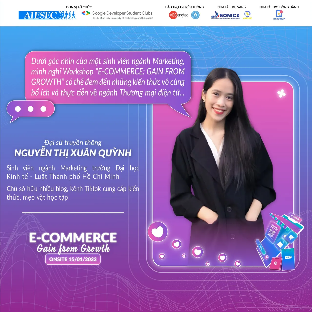 Bạn Đàng Vương Huyền Trân (Sinh viên năm 3 ngành Quản lý công nghiệp trường Đại học Sư phạm Kỹ thuật Tp. (3)